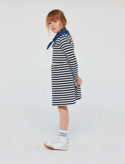 name it Nmfvivia Ls Dress Noos White 80