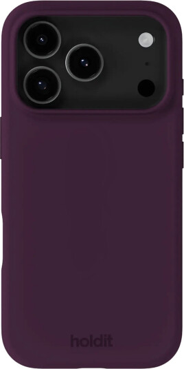 Holdit Silicone Case iPhone 17 Pro Max Purple