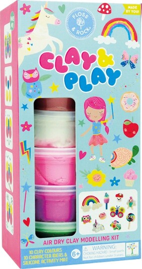Floss & Rock | Rainbow Fairy Clay & Play | 24X18X5