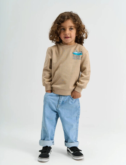 The New Tnstsigmond Sweatshirt Beige 98 The New Tnstsigmond Sweatshirt Beige 98