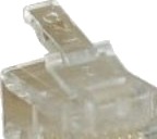 Inline 73016 Rj 12 Gjennomsiktig Hvit Plast 8 G 1 Mm 10 Stykker