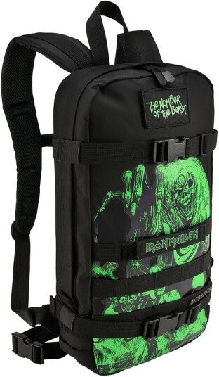 Iron Maiden Ryggsekk Number Of The Beast Cooper Daypack Unisex svart