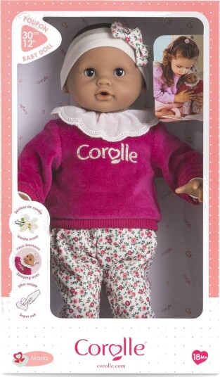 Corolle Bébé Calin Babydokke 30 cm Fra 18 Mnd Rosa Vaniljeduft