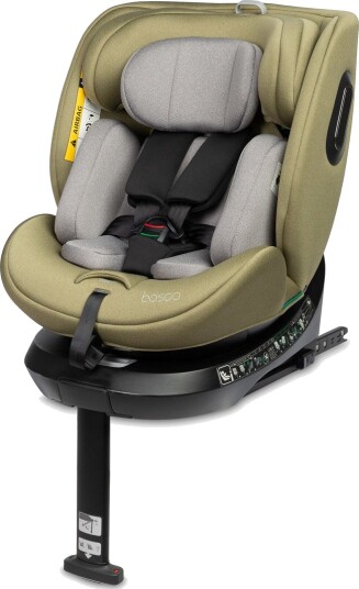 Caretero Bosco I-Size Beltestol 40-150cm Olive Caretero Bosco I-Size Beltestol 40-150cm Olive