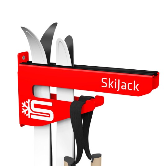 SkiJack Veggfeste Rød