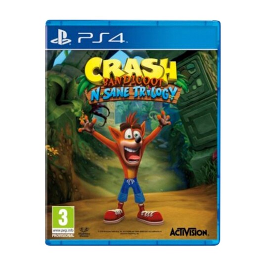 Crash Bandicoot N'Sane trilogy PS4 Crash Bandicoot N'Sane trilogy PS4