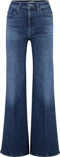 Mother Dame Jeans Blå W27,