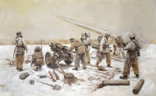 Italeri 1/72 15cm. Nebelwerfer 41 with Crew