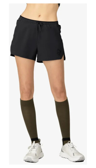 Norrøna Senja Flex1 4" Shorts W'scaviar black S