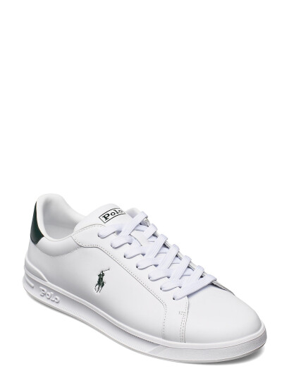 Polo Ralph Lauren Heritage Court Ii Leather Sneaker - White - 35.5 Polo Ralph Lauren Heritage Court Ii Leather Sneaker - White - 35.5