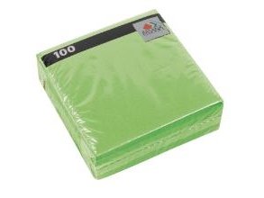 Serviet Fasana 33X33 Cm 1-Lag Lime Grøn,24 Pk X 100 Stk