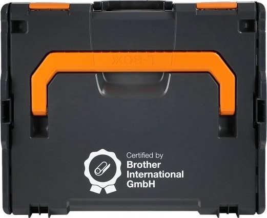 Brother Zptouchlboxxkompl Hard Shell Etui Svart Oransje Brother Zptouchlboxxkompl Hard Shell Etui Svart Oransje