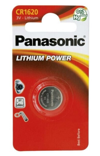 Panasonic CR1216 Lithium Knopfzelle Batteri - Universalt Bruksområde Panasonic CR1216 Lithium Knopfzelle Batteri - Universalt Bruksområde
