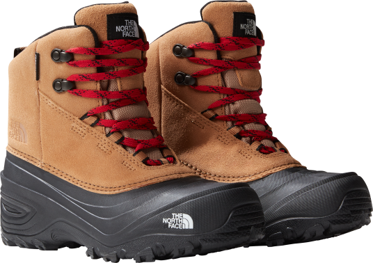 The North Face Kids" Chilkat V Lace Waterproof Hiking Boots Almond Butter/TNF Black 27 The North Face Kids" Chilkat V Lace Waterproof Hiking Boots Almond Butter/TNF Black 27