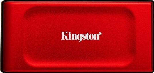 Kingston XS1000 1TB Ekstern SSD USB 3.2 Gen 2 Rød Kingston XS1000 1TB Ekstern SSD USB 3.2 Gen 2 Rød