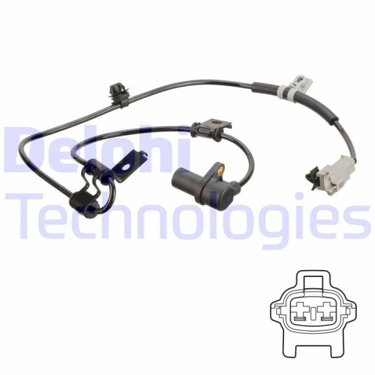 Sensor, ABS DELPHI SS20643