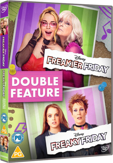 Freaky Friday 2003 + Freakier Friday 2025 DVD