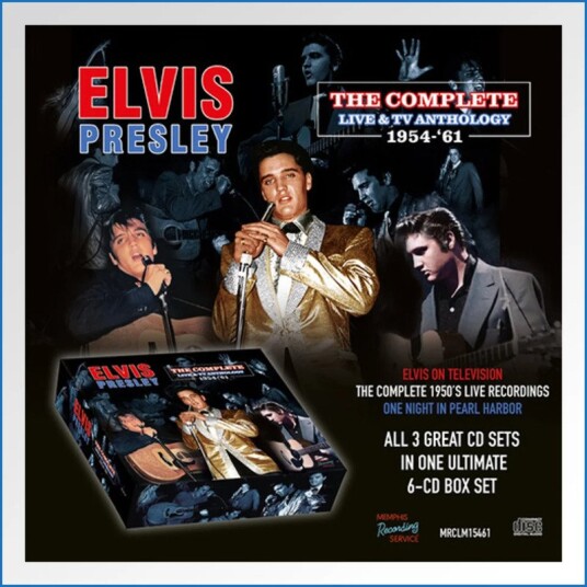 Elvis Presley The Complete Live & TV Anthology 19541961 CD