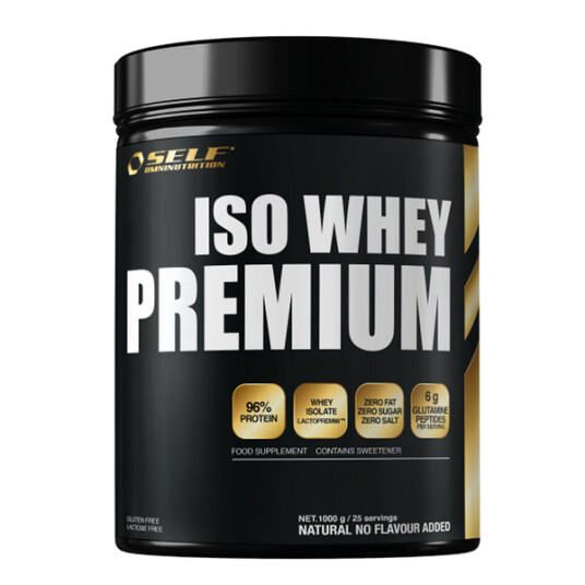 Self Omninutrition Iso Whey Premium 96% 1kg - Naturell