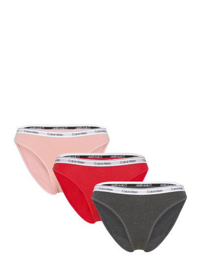 Calvin Klein Bikini 3Pk - Multi/patterned - XS