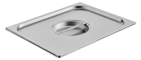 VEGA Kantinelokk, Rustfritt Premium uten hull, GN 1/2; Størrelse GN 1/2; Sølvfarge; Rektangulær
