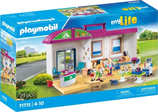 Playmobil Dyreklinikk Med Figurer 4+ År 79 Deler