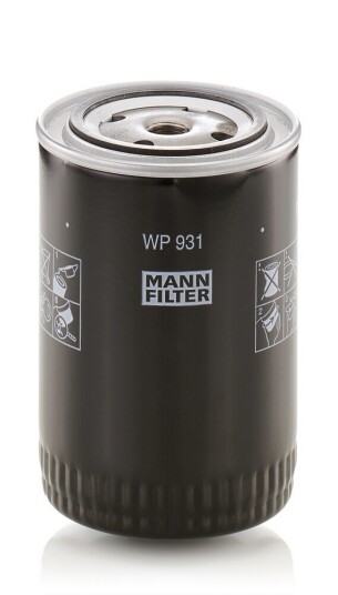 Oljefilter MANN FILTER WP 931 Oljefilter MANN FILTER WP 931