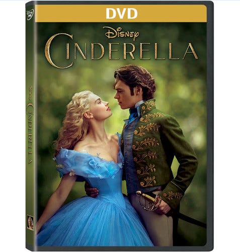 Cinderella live Action DVD