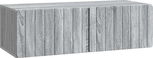  Vegghengt TV skap Grå sonoma 98 x 41 x 30 cm Konstruert tre
