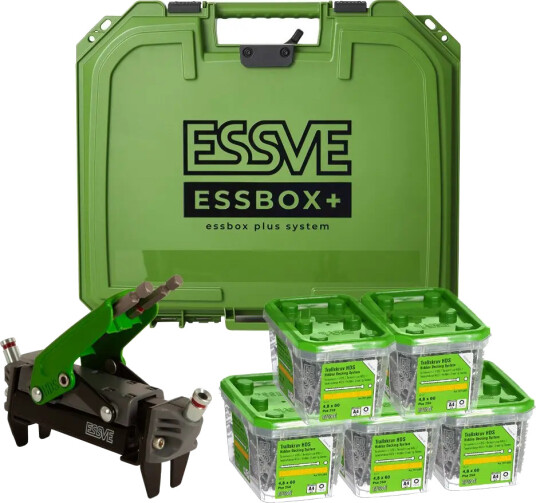 Essve Hds-koffert 5 Stk 4,8x60 +mont.verktøy Lavpris