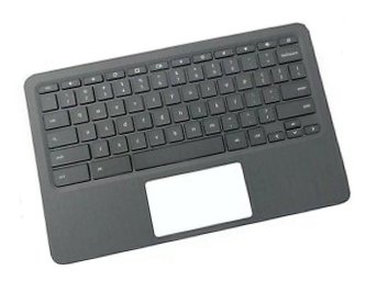Hp L92224-B31, Kabinett + Tastatur, Nederlandsk, Hp, Chromebook 11A G6