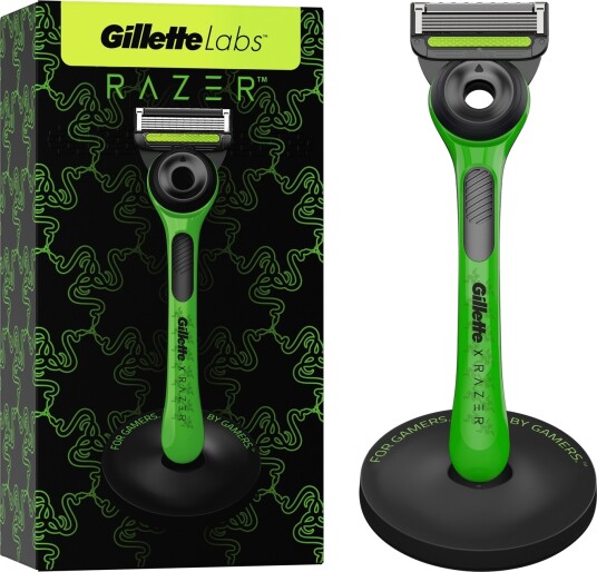Gillette Labs Green Razer spesialutgave barberhøvel