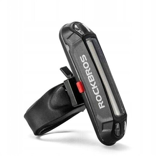 Rockbros A54bk Galinis Dviracio Žibintas + Mikro Usb - Usb-A Laidas - Juodas Rockbros A54bk Galinis Dviracio Žibintas + Mikro Usb - Usb-A Laidas - Juodas