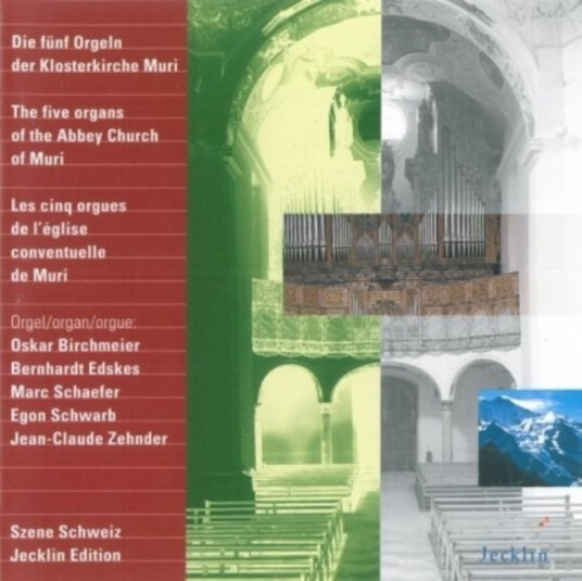 Diverse Artister  Die Fuenf Orgeln Der Klos  CD