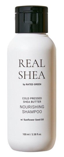 Rated Green Cold Pressed Shea Butter Nourishing Shampoo 100ml Rated Green Cold Pressed Shea Butter Nourishing Shampoo 100ml