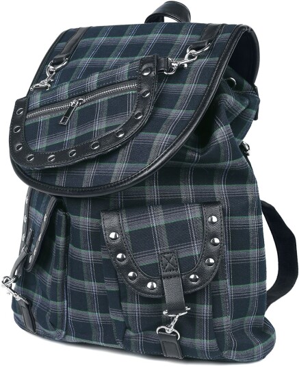 Banned Alternative Goth Ryggsekk Yami Damer grå