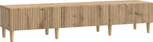 TV skap med skuff Artisan eik 147 x 34,5 x 30 cm Konstruert tre TV skap med skuff Artisan eik 147 x 34,5 x 30 cm Konstruert tre
