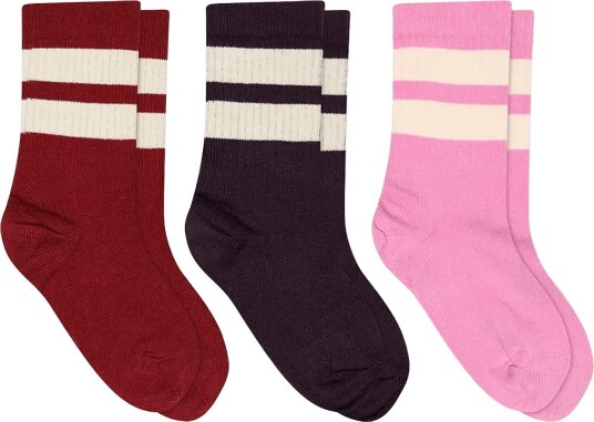 mp Denmark Anker Socks 3 Pack DARK Purple 29/32 mp Denmark Anker Socks 3 Pack DARK Purple 29/32