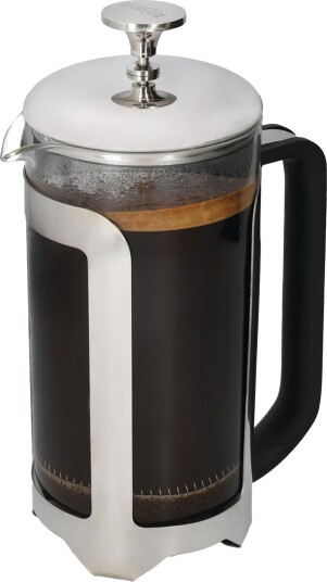 La cafetière Roma presskanne 8 kopper rustfritt stål