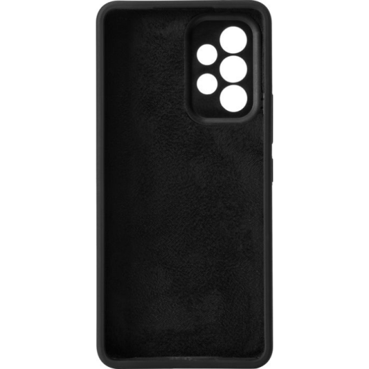 Estuff Silicone Case - Bagsidecover Til Mobiltelefon - Silikon - Sort - For Samsung Galaxy A53 5G