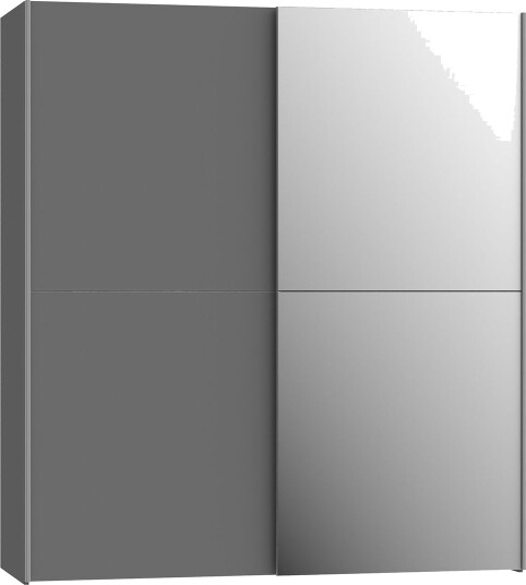 Edessa Garderobe 62x171 cm - Mørkegrå