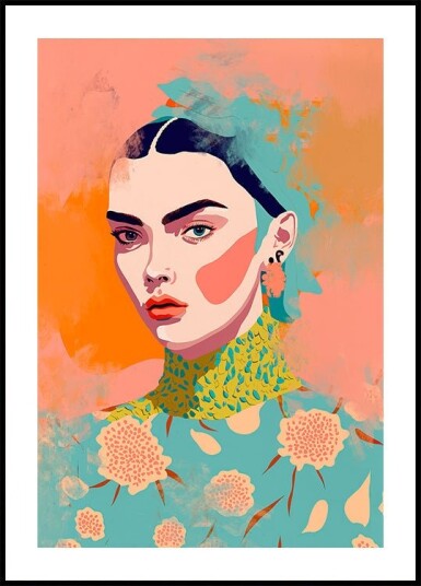 Vivid Elegance Plakat Plakat / 40x50cm