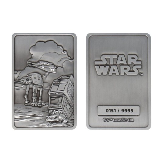 Fanatik Star Wars Limited Edition Battle for Hoth Ingot Fanatik Star Wars Limited Edition Battle for Hoth Ingot