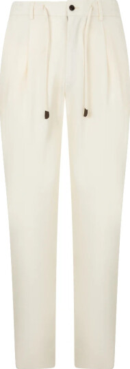 Moorer Herre Bukser Beige M,