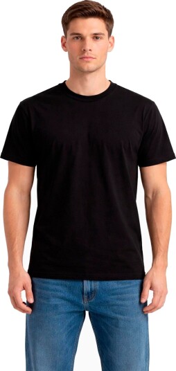 A QUESTION OF Anders Tee Garment Dyed   Black   M