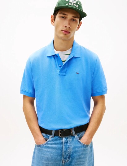 Tommy Jeans Tjm Reg Ess Polo Ext Blue M