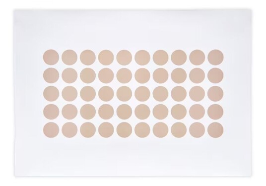 Runda klisterlappar 20 mm 50-pack