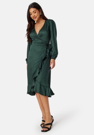 BUBBLEROOM Tessa Modal Dress Dark green 38