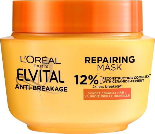 Loreal Paris Elvital Anti Breakage Hair Mask 300 ml Loreal Paris Elvital Anti Breakage Hair Mask 300 ml