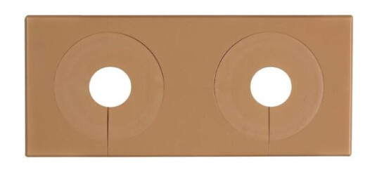 Faluplast 51479 Vulkbrikke delbar 18-28 mm Dobbel brun Installasjon